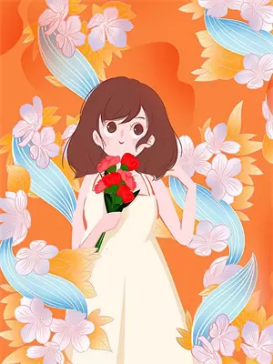 攀附的菟丝花